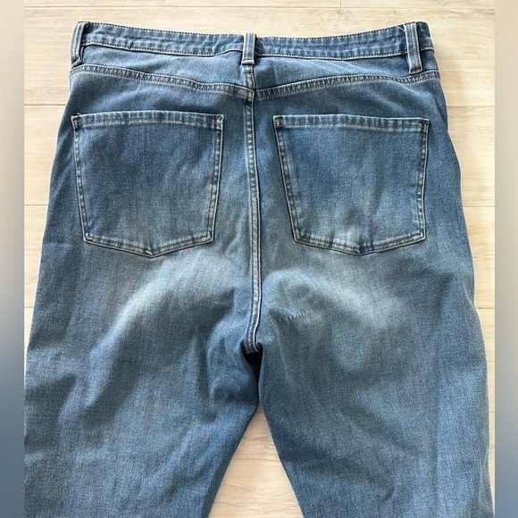 Soft  Surroundings Stretchy High Waisted Skinny Ankle Jeans Size 16T - Picture 4 of 7